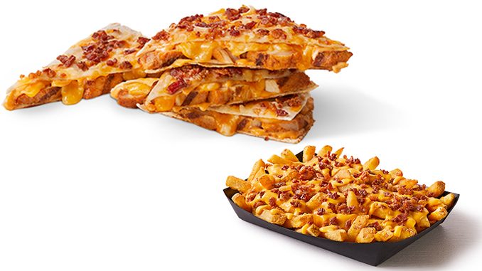 Taco Bell Canada Adds New Bacon Grilled Cheesy Quesadilla And New Bacon Cheesy Fries