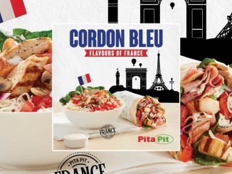 Pita Pit Introduces New Cordon Bleu As Part Of Flavours Of France Menu