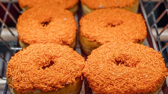 Tim Hortons Is Bringing Back The Orange Sprinkle Donut For 2 Days Only Starting September 30, 2023