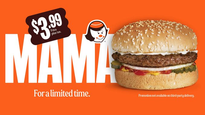 A&W Canada Offers $3.99 Mama Burger Deal For A Limited Time