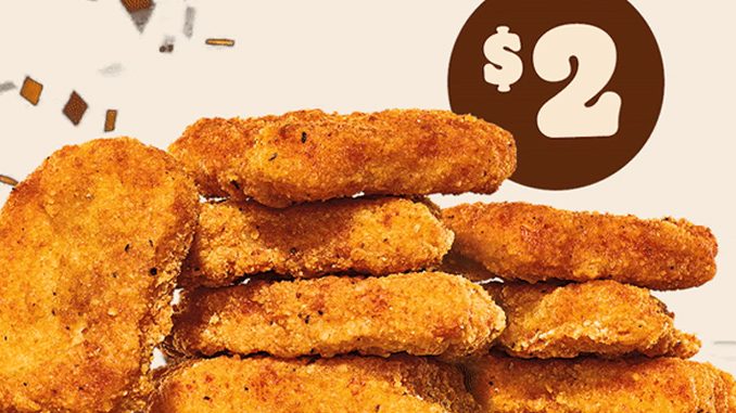 Burger King Canada Offers $2 8-Piece Chicken Nuggets Deal Through November 19, 2023