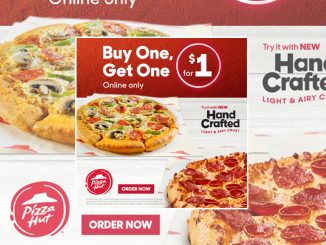 Pizza Hut Canada Offers Buy One, Get One For $1 Pizza Deal
