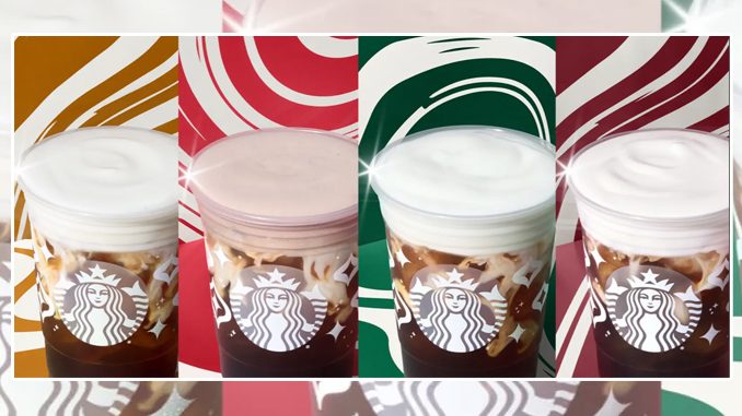 Starbucks Launches New Holiday Cold Foams, Brings Back Starbucks For Life