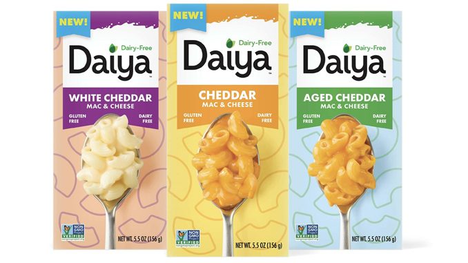 Daiya Unveils Innovative Line of Dairy-Free Dry Powdered Mac & Cheese